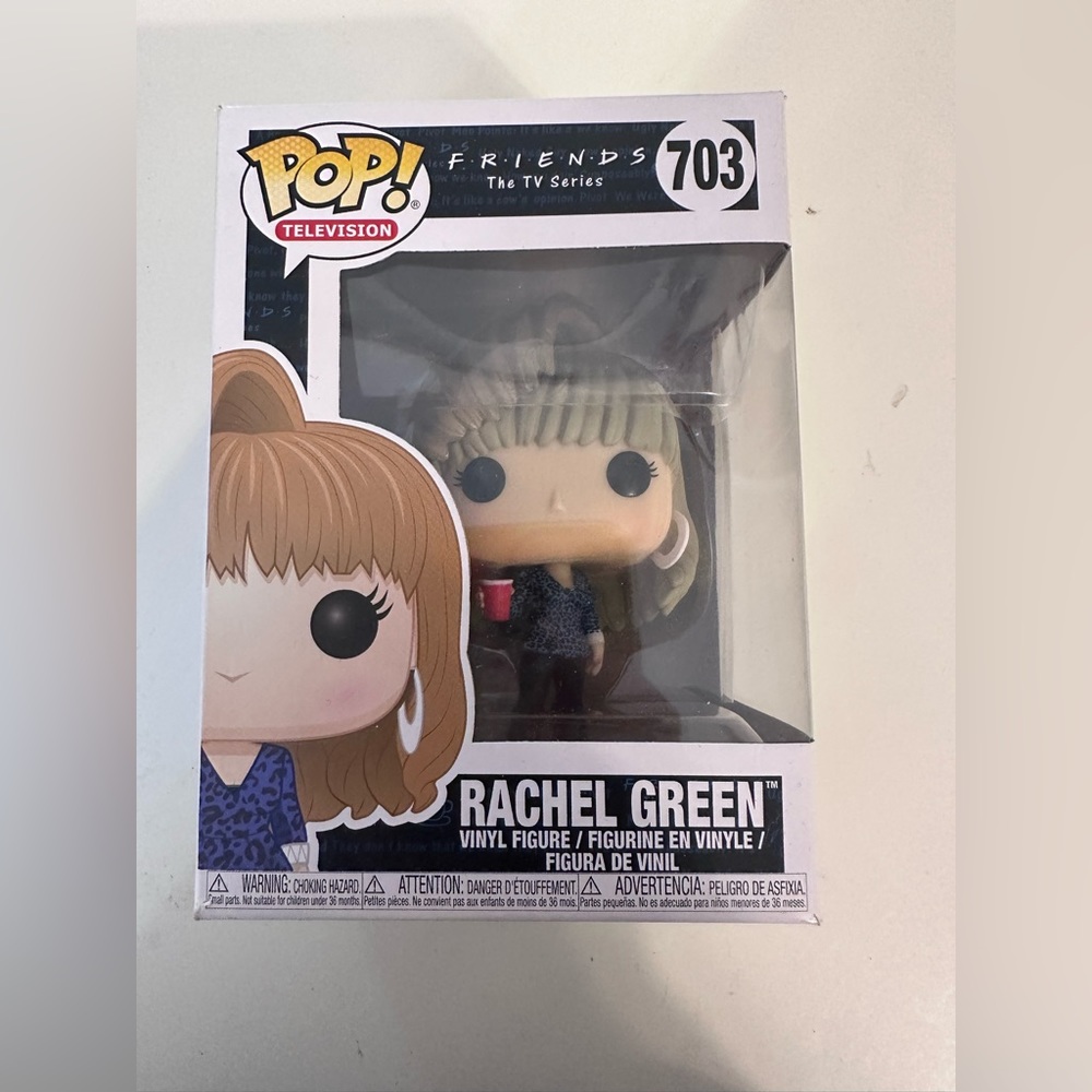 Funko Pop Television: Friends Rachel Green #703-
Vinyl Figure-w/ box.